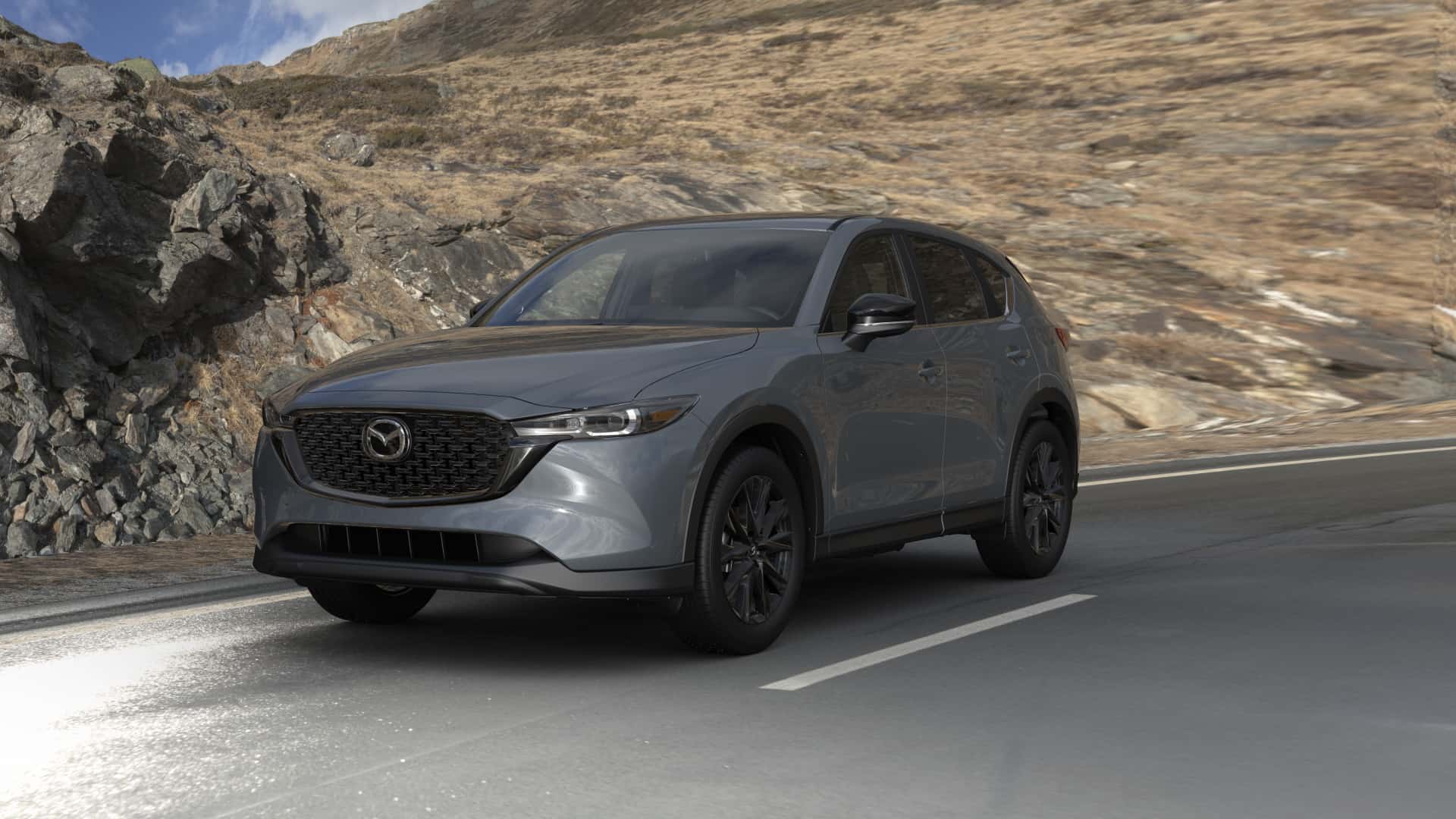 2023 Mazda CX-5 2.5 S Carbon Edition Polymetal Gray Metallic | Peruzzi Mazda in Fairless Hills PA