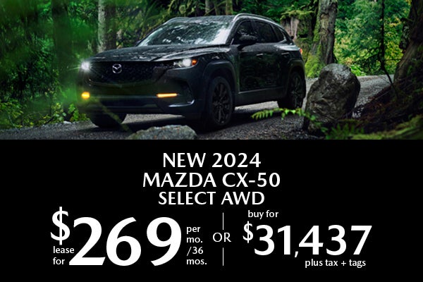New 2024 Mazda Cx-50 Select AWD