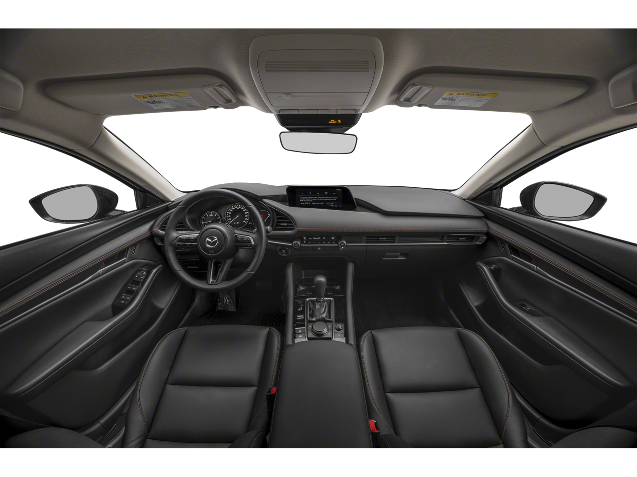 2026 Mazda3 Sedan dashboard and interior
