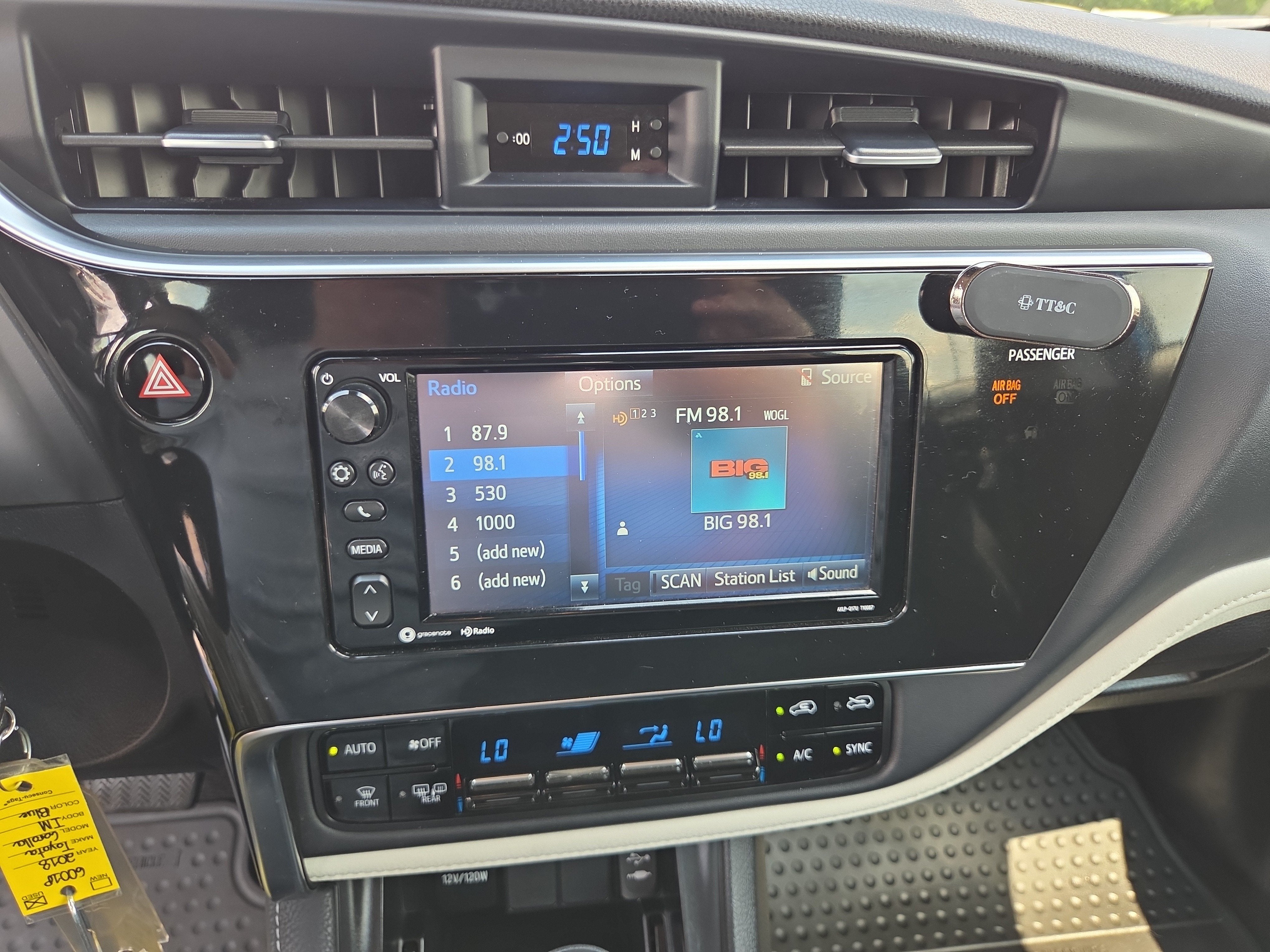 2018 Toyota Corolla iM CVT (Natl)