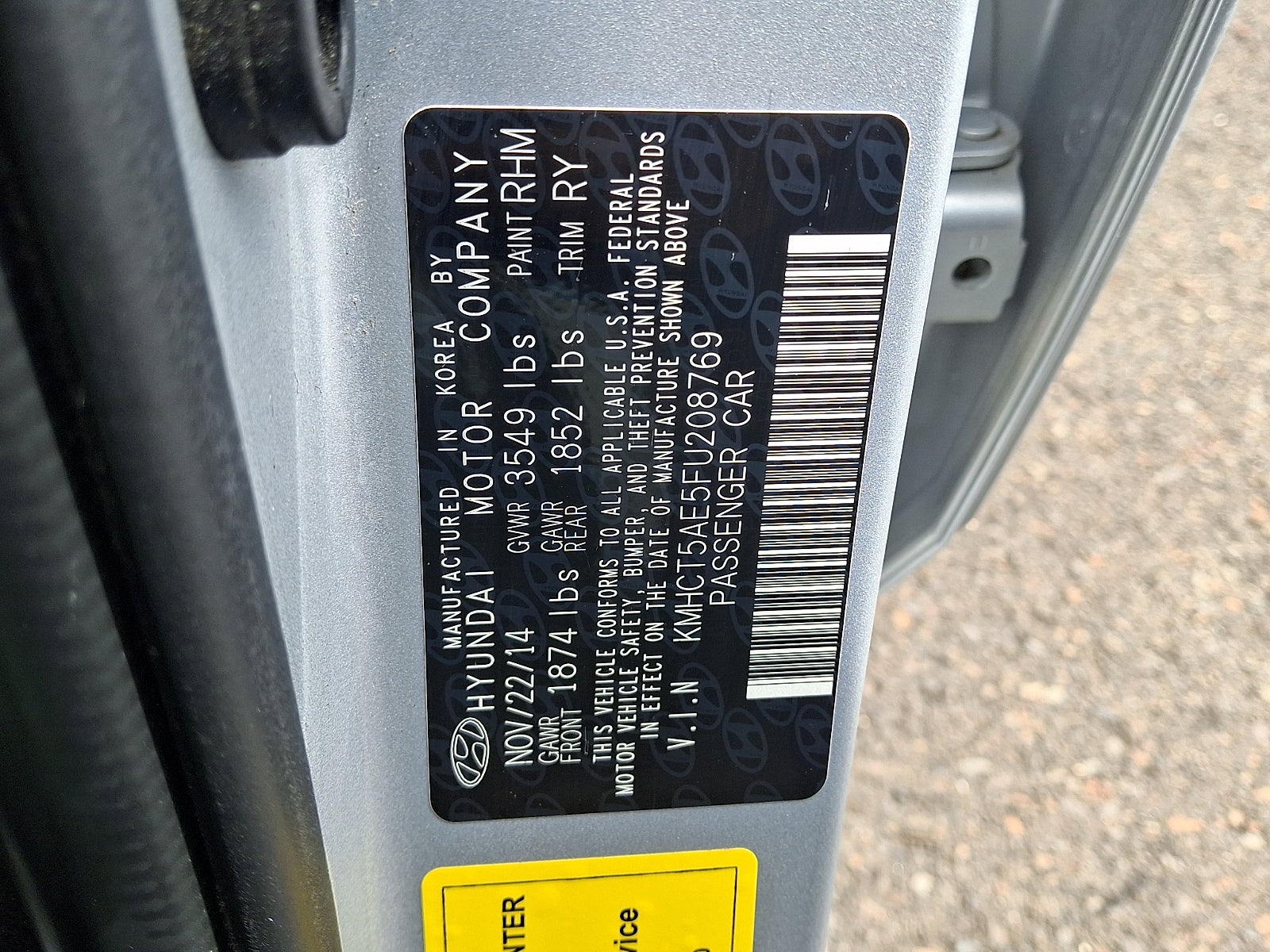 2015 Hyundai Accent GS