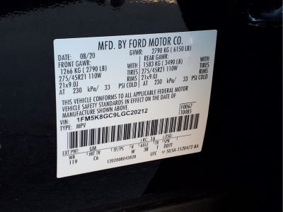 2020 Ford Explorer ST