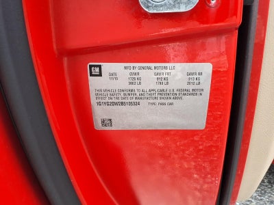 2011 Chevrolet Corvette Base