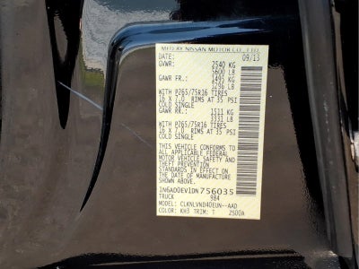 2013 Nissan Frontier PRO-4X
