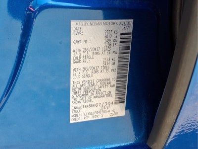 2024 Nissan Frontier PRO-4X