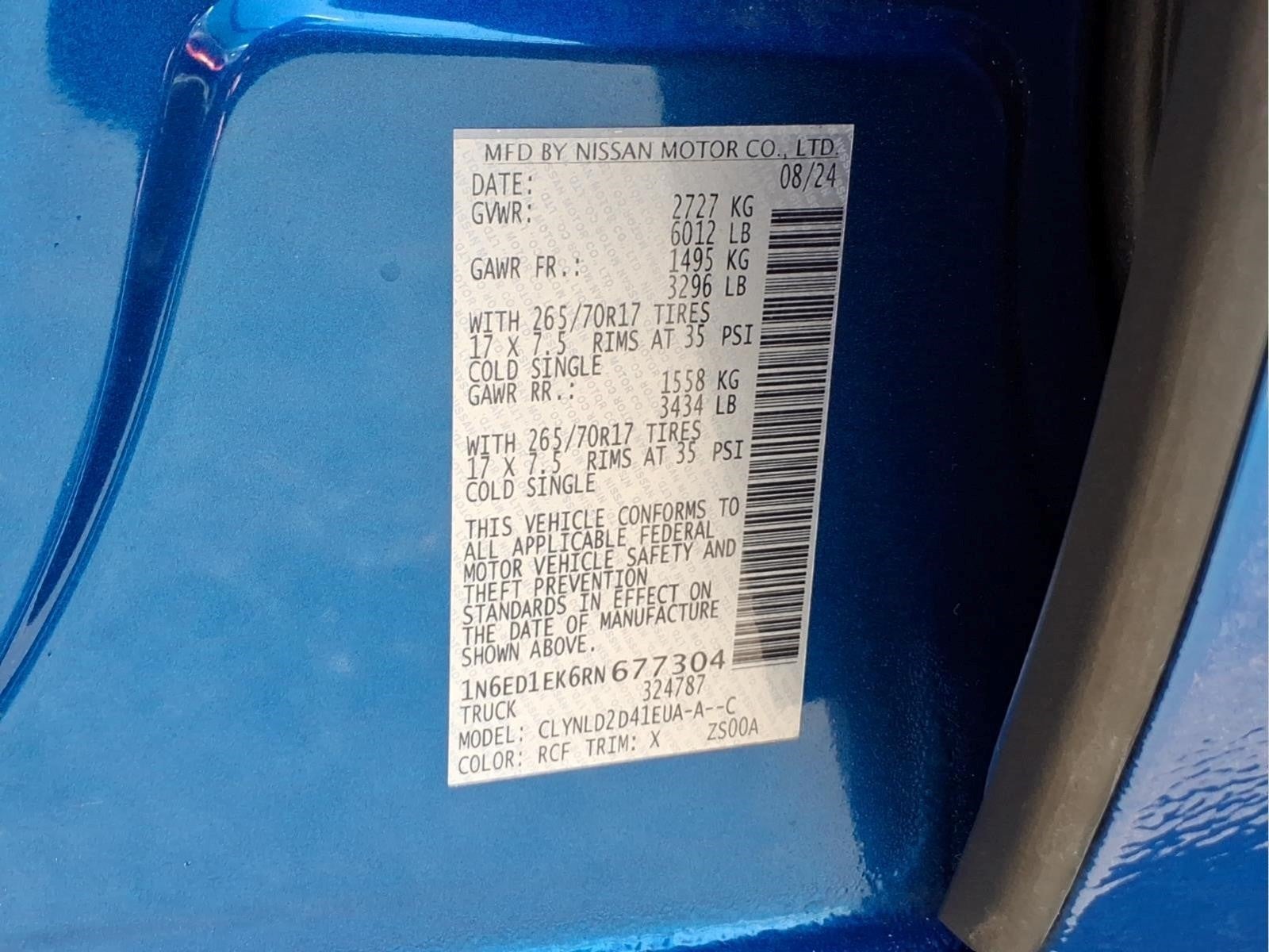 2024 Nissan Frontier PRO-4X