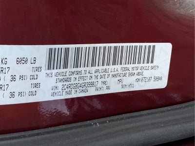 2016 Dodge Grand Caravan SE