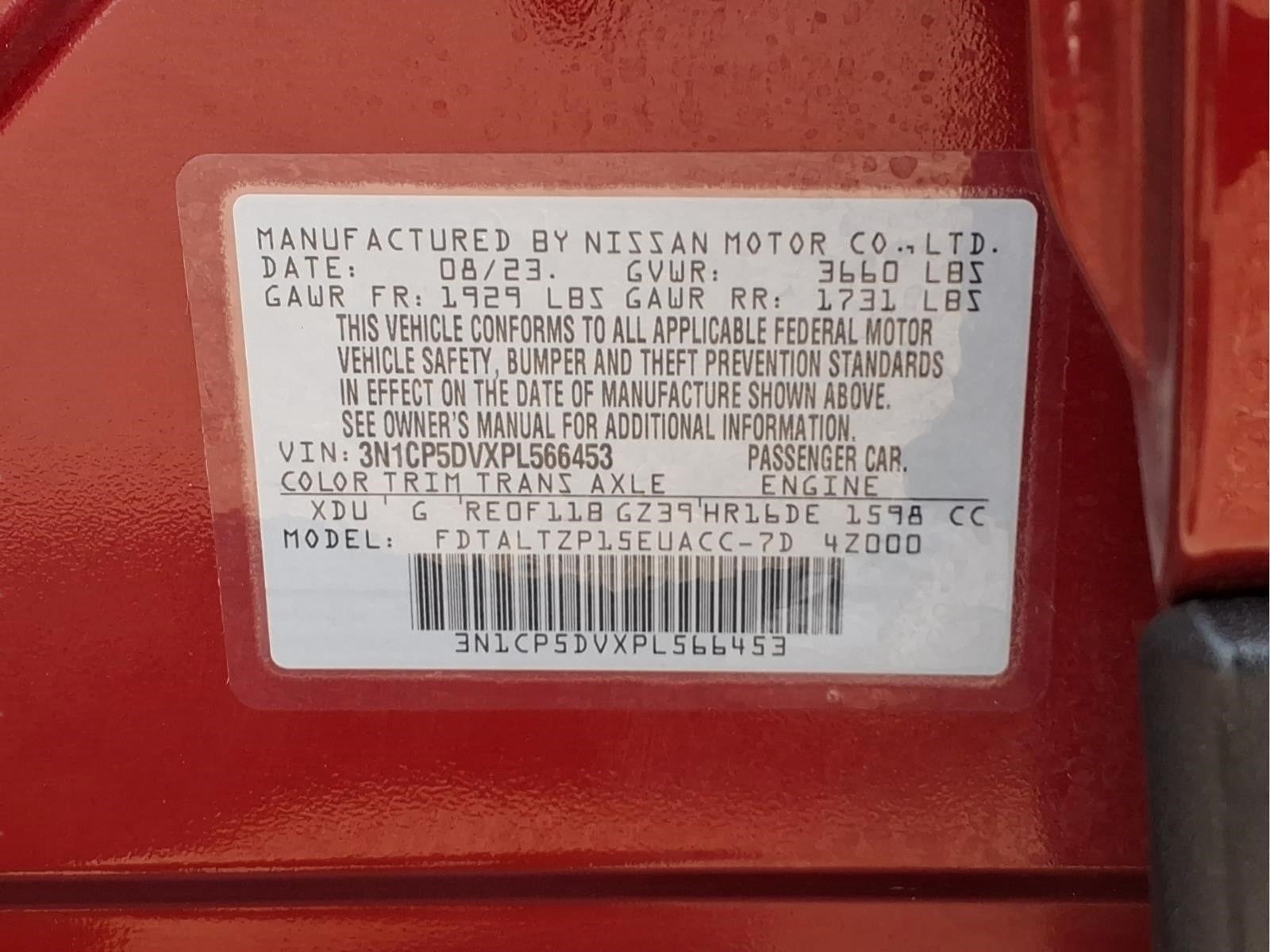 2023 Nissan Kicks SR