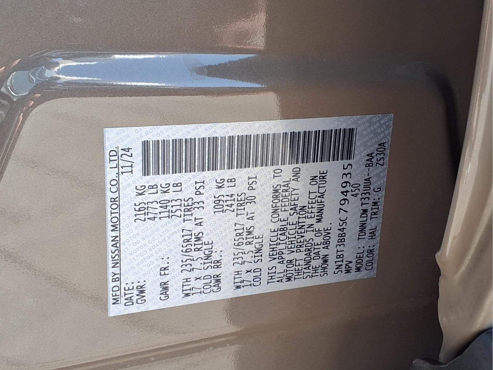 2025 Nissan Rogue Rock Creek