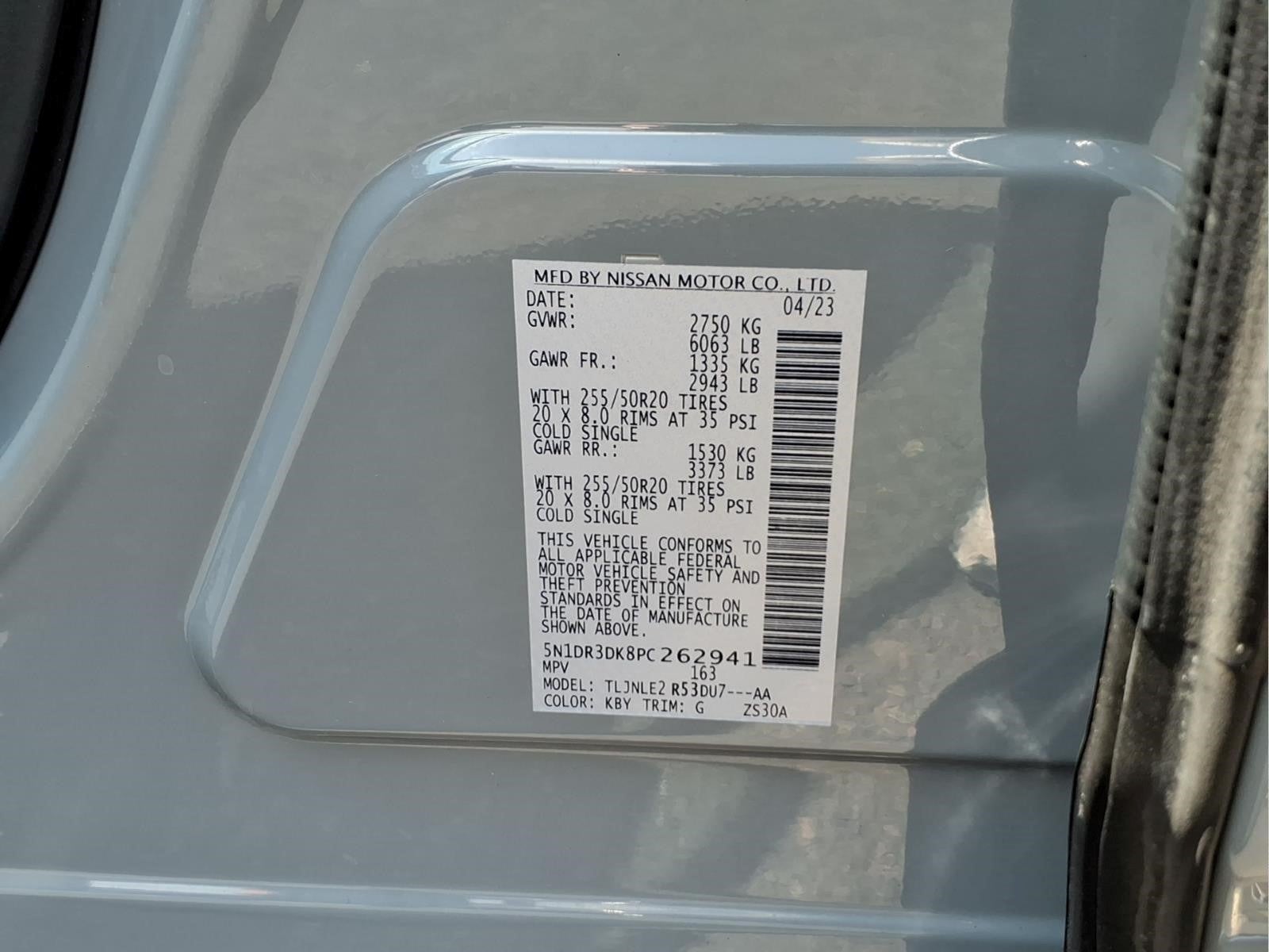 2023 Nissan Pathfinder Platinum