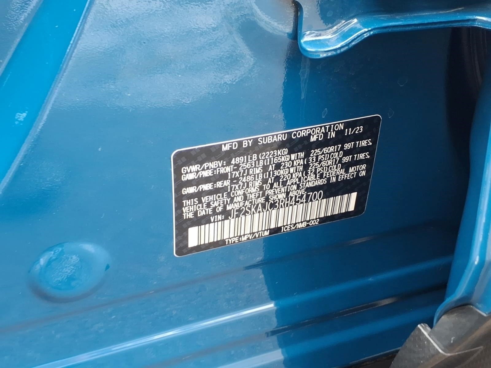 2024 Subaru Forester Wilderness