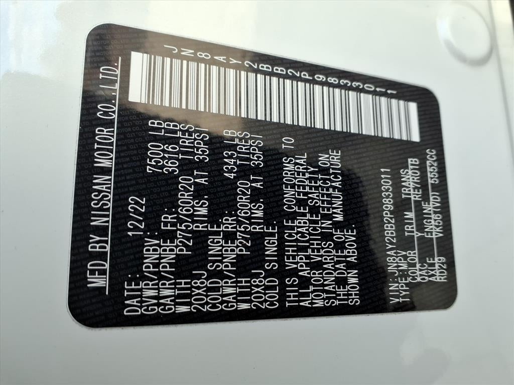 2023 Nissan Armada SL