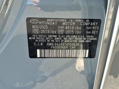 2026 Hyundai SONATA SEL Sport