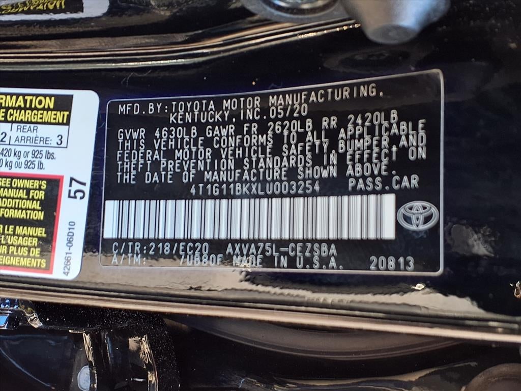 2020 Toyota Camry SE Nightshade