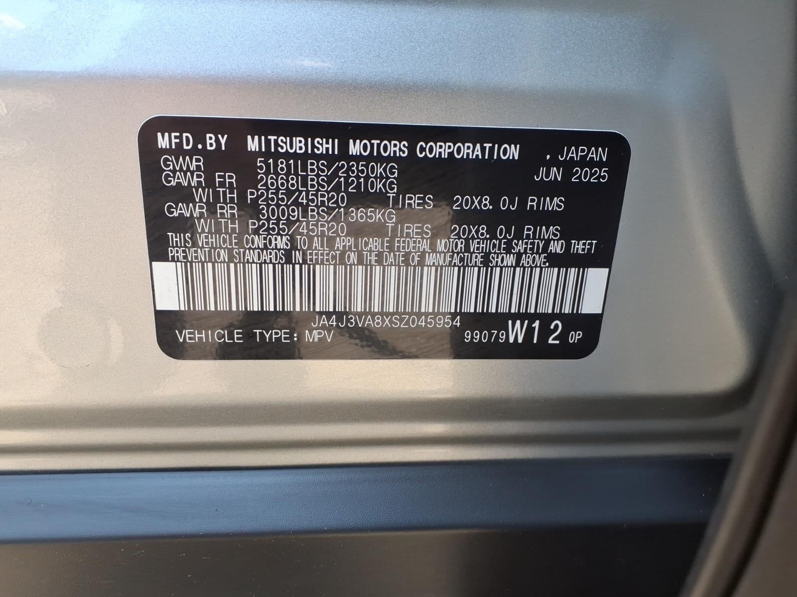 2025 Mitsubishi Outlander SE