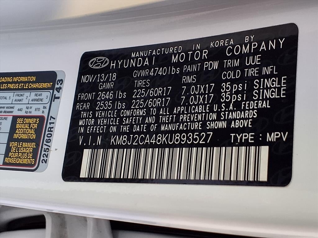 2019 Hyundai TUCSON SE