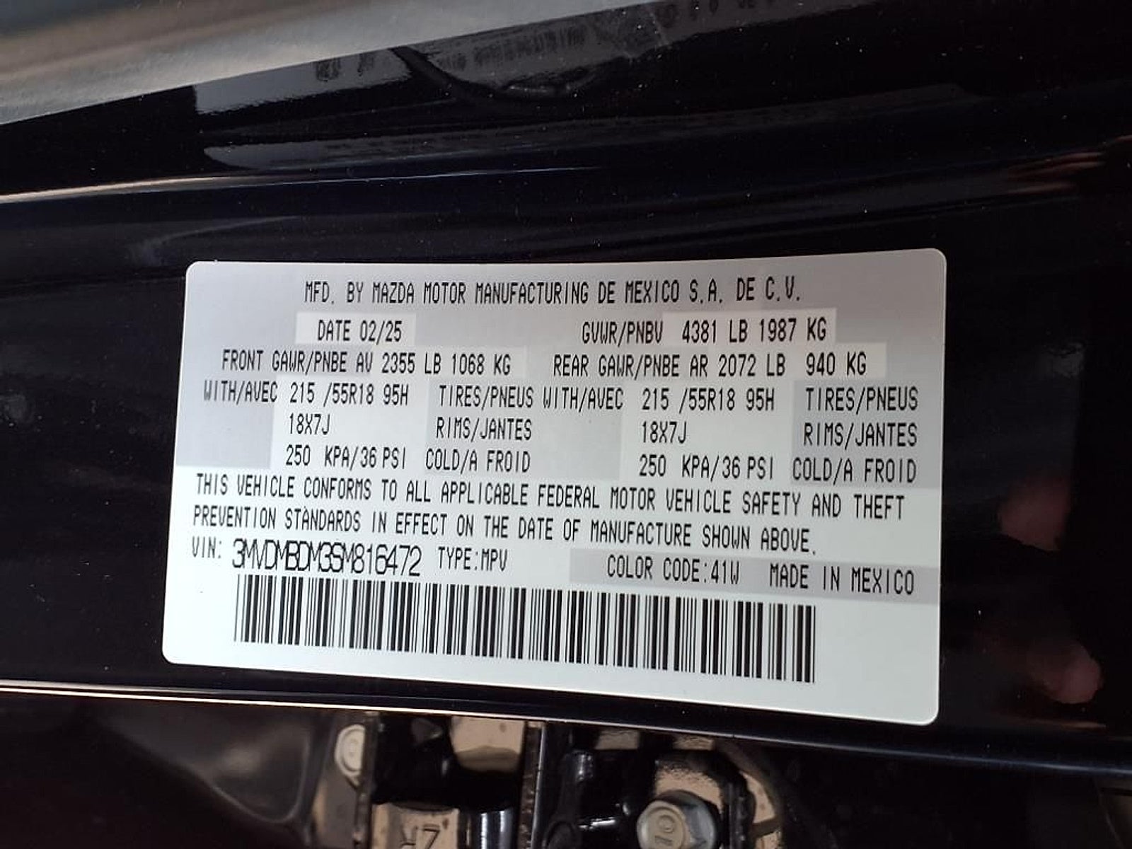 2025 Mazda Mazda CX-30 2.5 S Premium Package