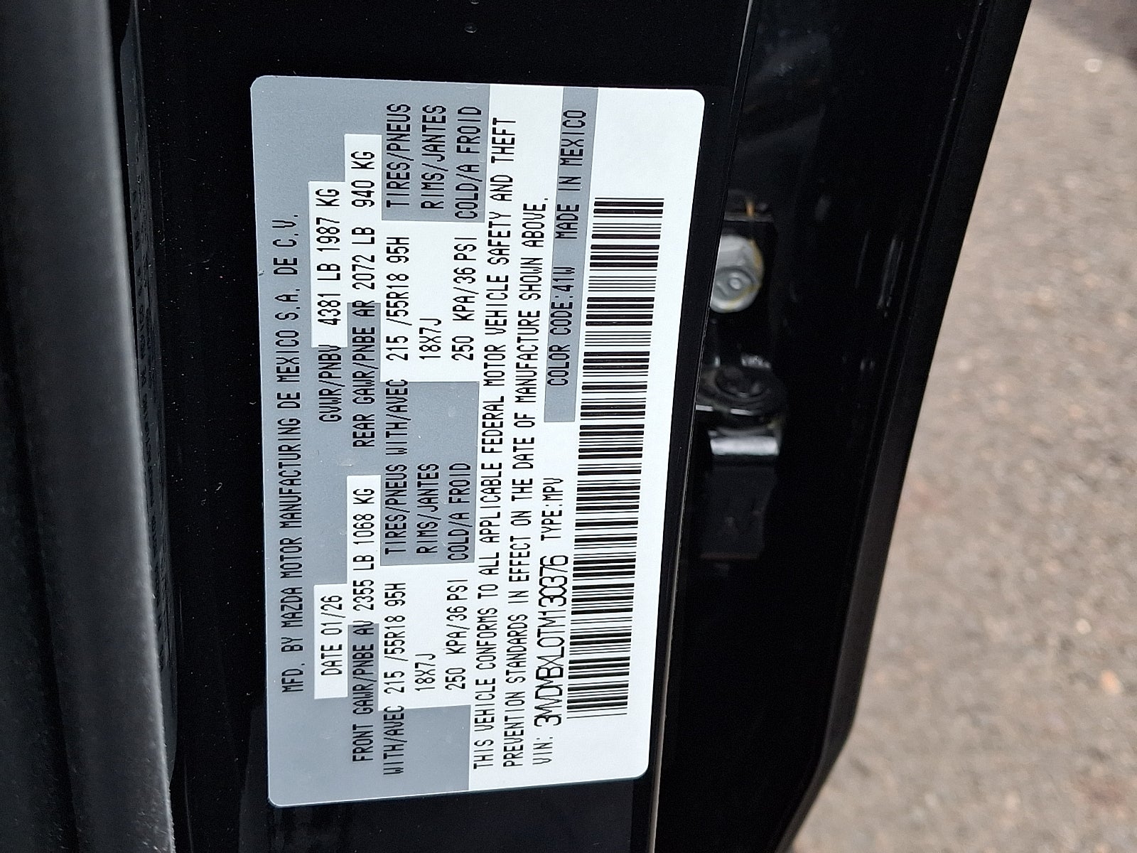 2026 Mazda Mazda CX-30 2.5 S Aire Edition