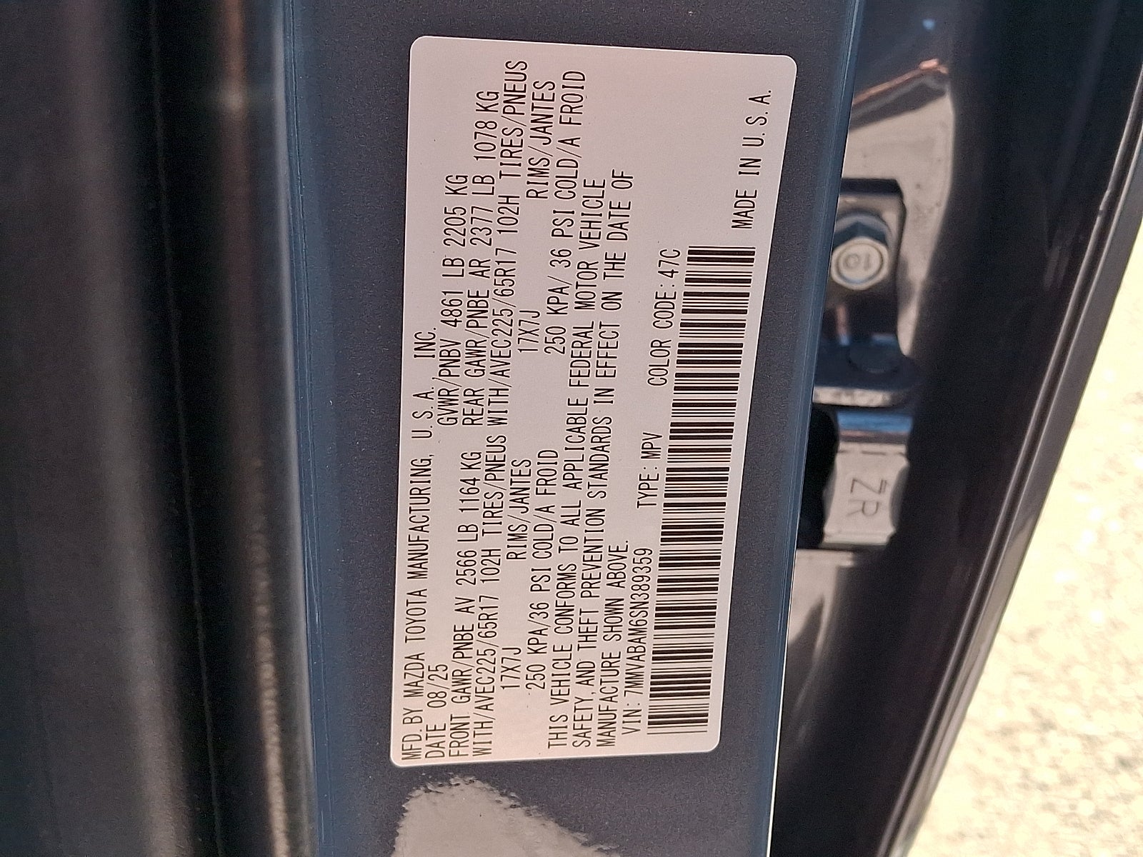 2025 Mazda Mazda CX-50 2.5 S Select Package