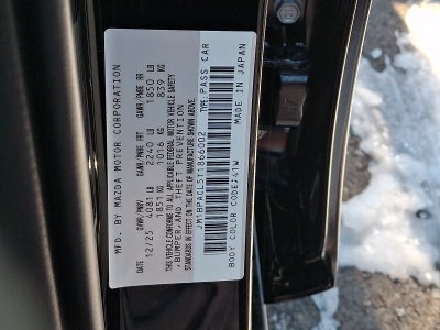 2026 Mazda Mazda3 Sedan 2.5 S Preferred