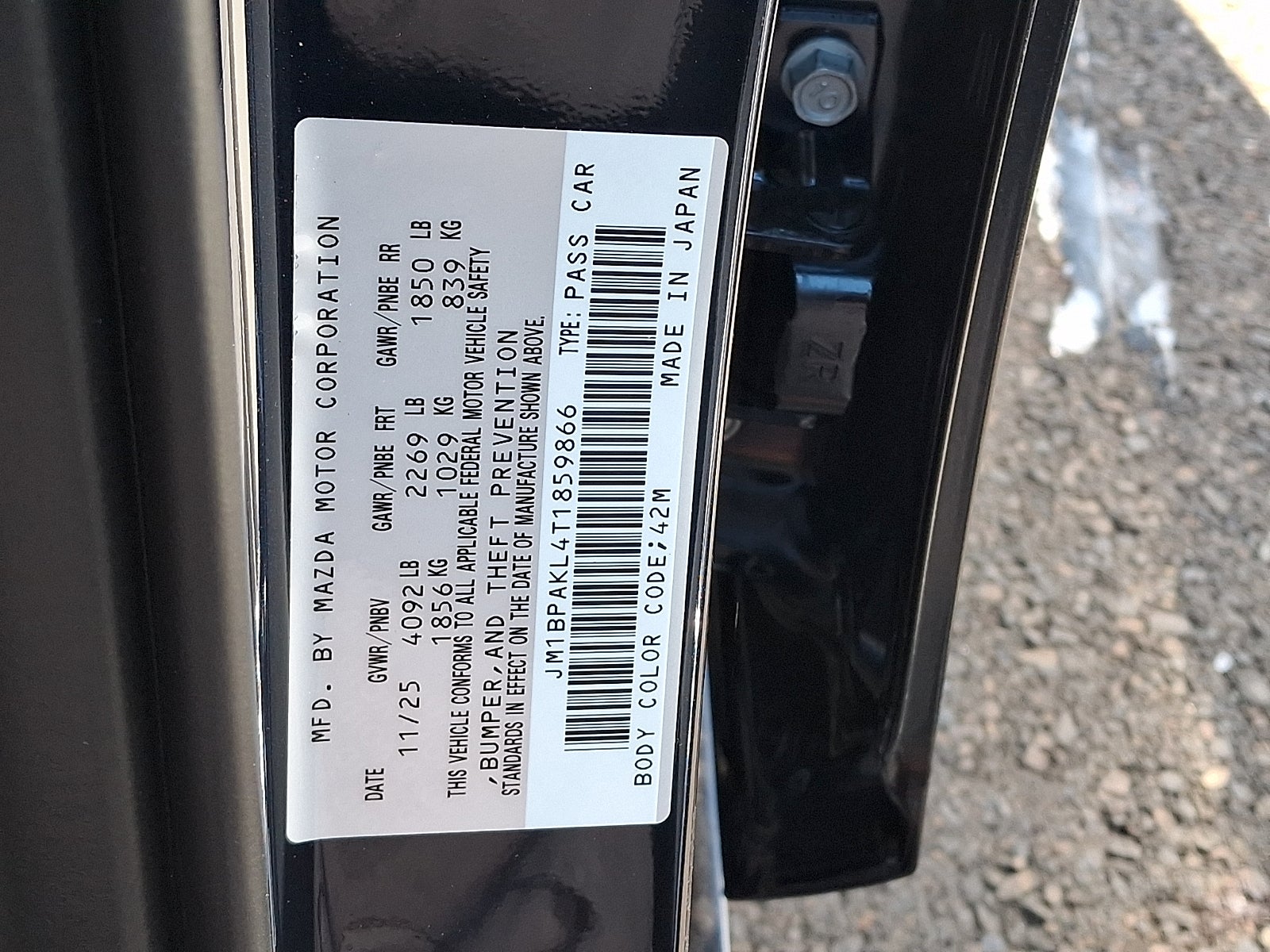 2026 Mazda Mazda3 Hatchback 2.5 S Select Sport