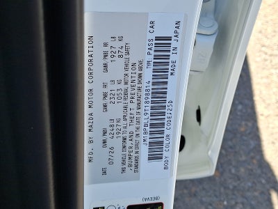 2026 Mazda Mazda3 Hatchback 2.5 S Carbon Edition