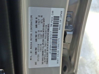 2026 Mazda Mazda3 Hatchback 2.5 Turbo Premium Plus