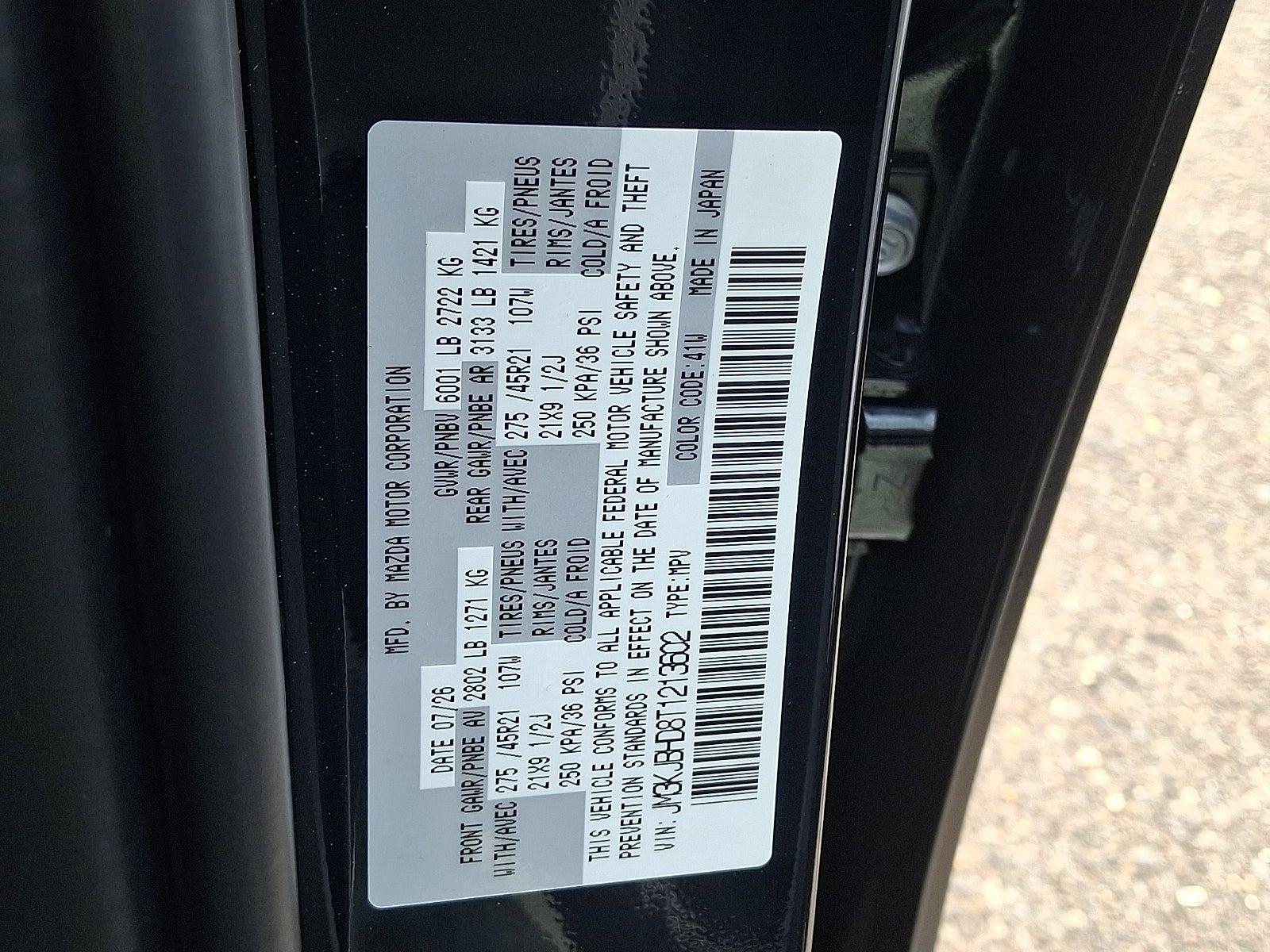 2026 Mazda Mazda CX-70 3.3 Turbo Preferred