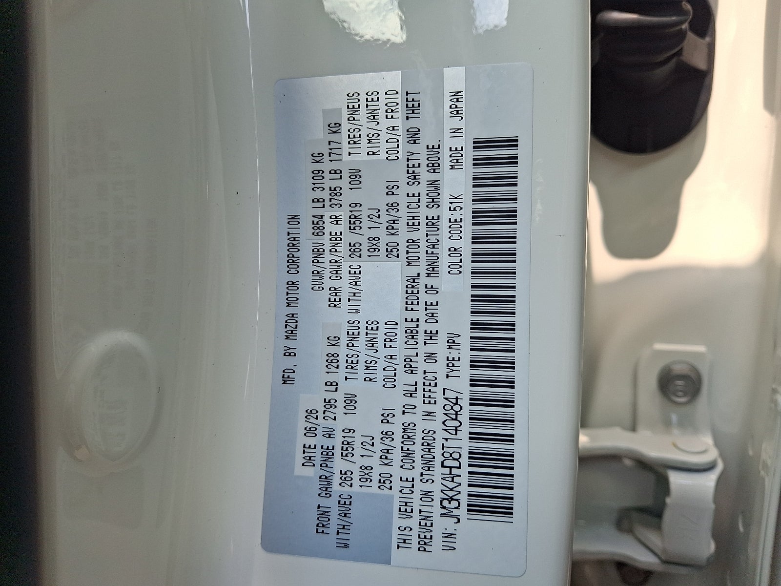 2026 Mazda Mazda CX-90 3.3 Turbo Select