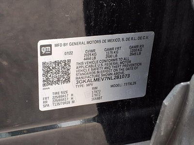 2022 GMC Terrain SLE