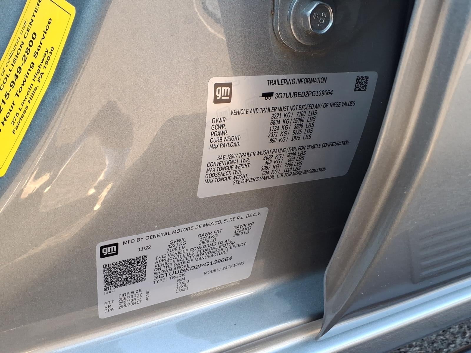 2023 GMC Sierra 1500 SLE