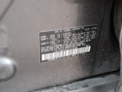2020 Subaru Outback Premium