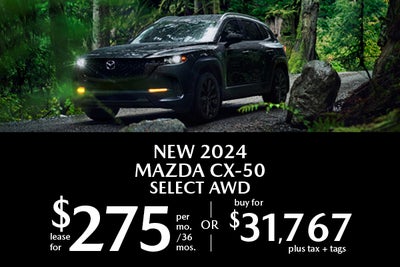 New 2024 Mazda CX-50 Select AWD