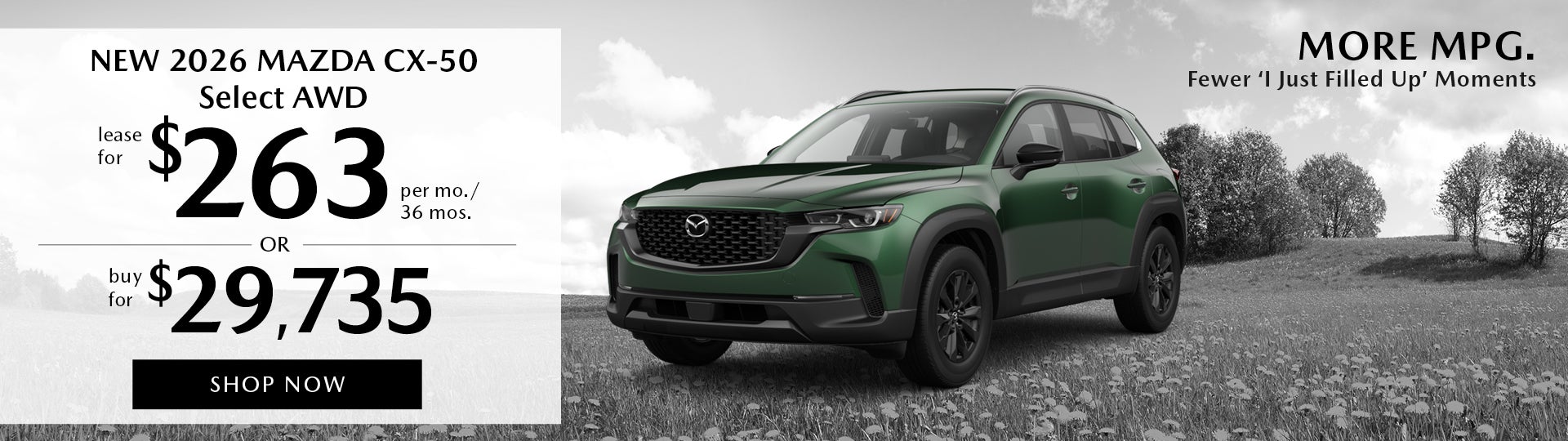 2026 Mazda CX-50 Select AWD 