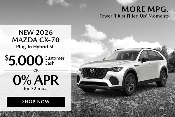 2026 Mazda CX-70 Plug-In Hybrid SC
