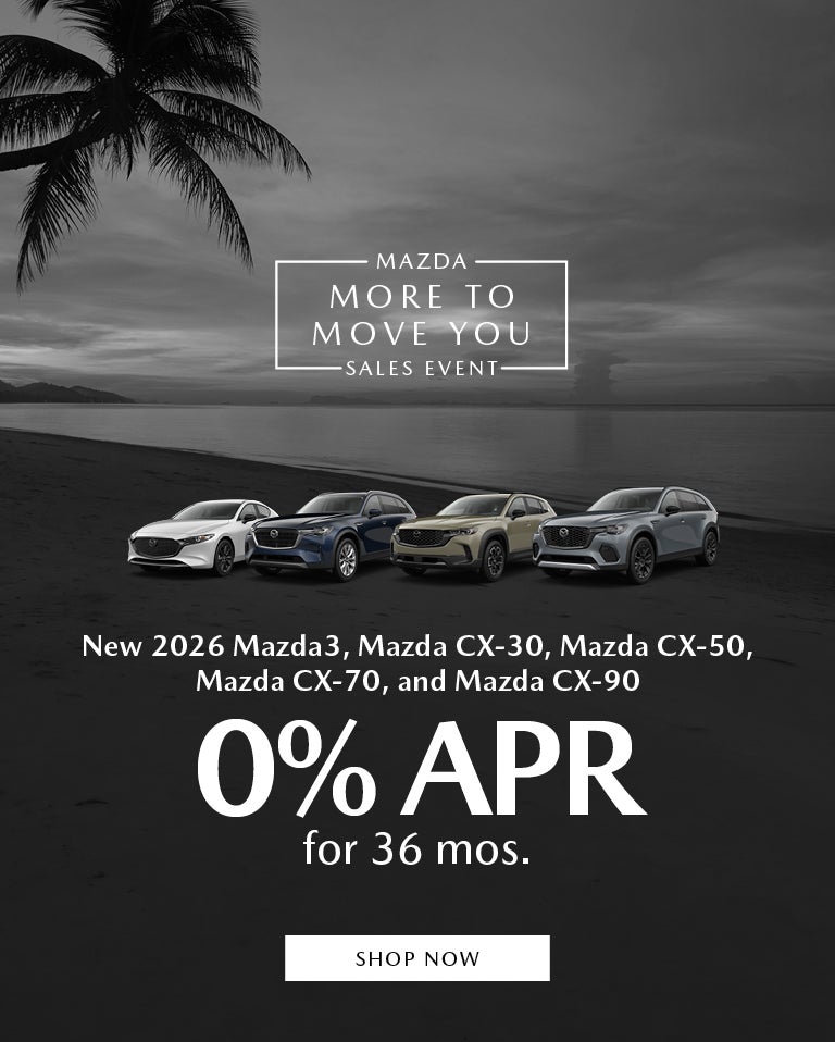 New 2026 Mazda3, CX-30, CX-50, CX-70, and CX-90