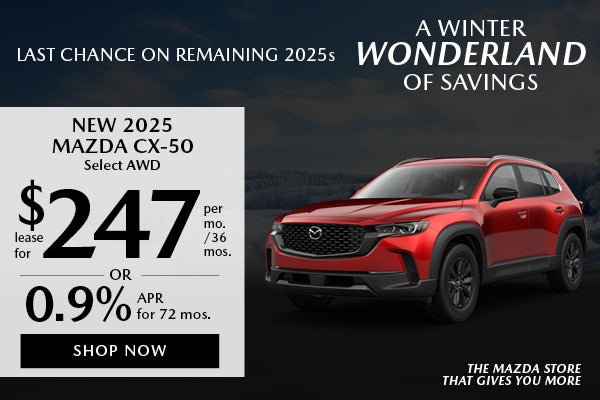2025 Mazda CX-50 Select AWD