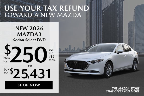 2026 Mazda3 Sedan Select FWD