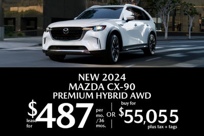New 2024 Mazda CX-90 Premium Hybrid AWD