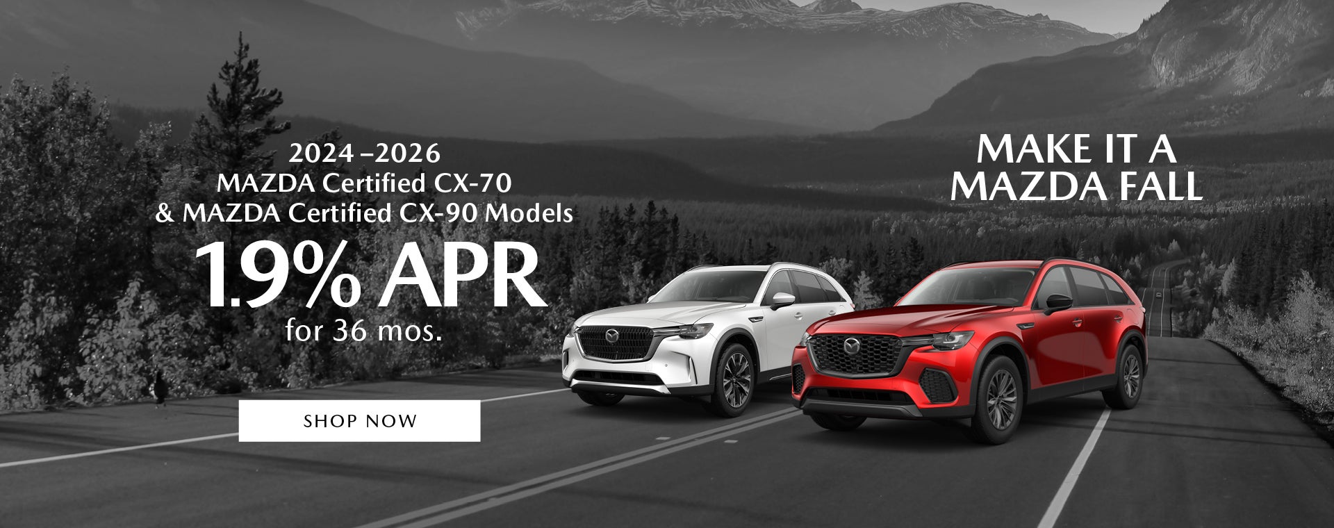 1.9% APR for 36 Months