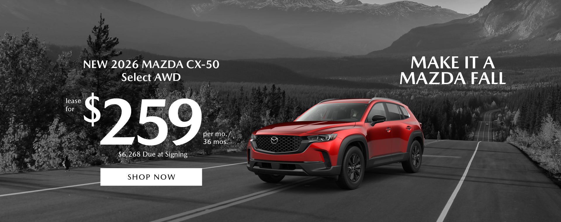 2026 Mazda CX-50 Select AWD