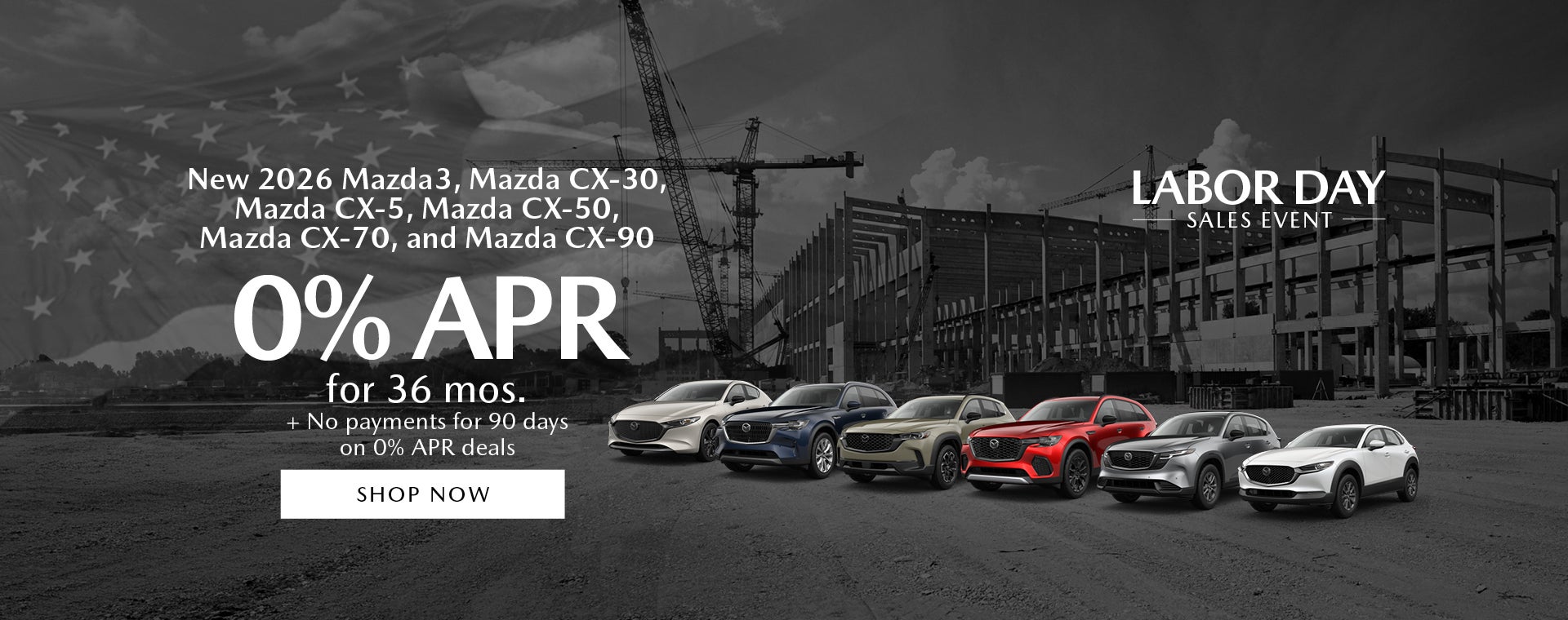0% APR for 36 Months